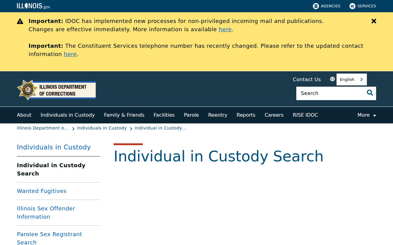 Henderson County arrest history IDOC sentenced prisoner search